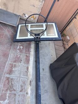 Lifetime backboard and hoop