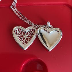 Sterling Heart Locket 