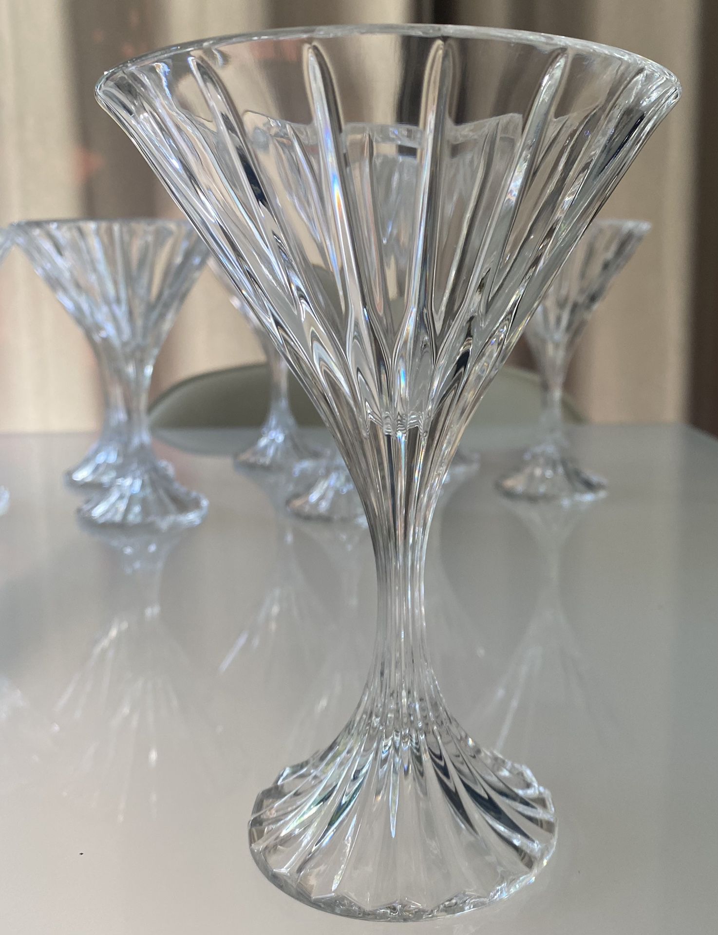 Mikasa Etched Martini Glasses Set Of 4 for Sale in Tacoma, WA - OfferUp
