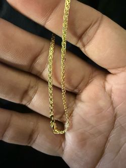 10K Gold Figaro Bracelet
