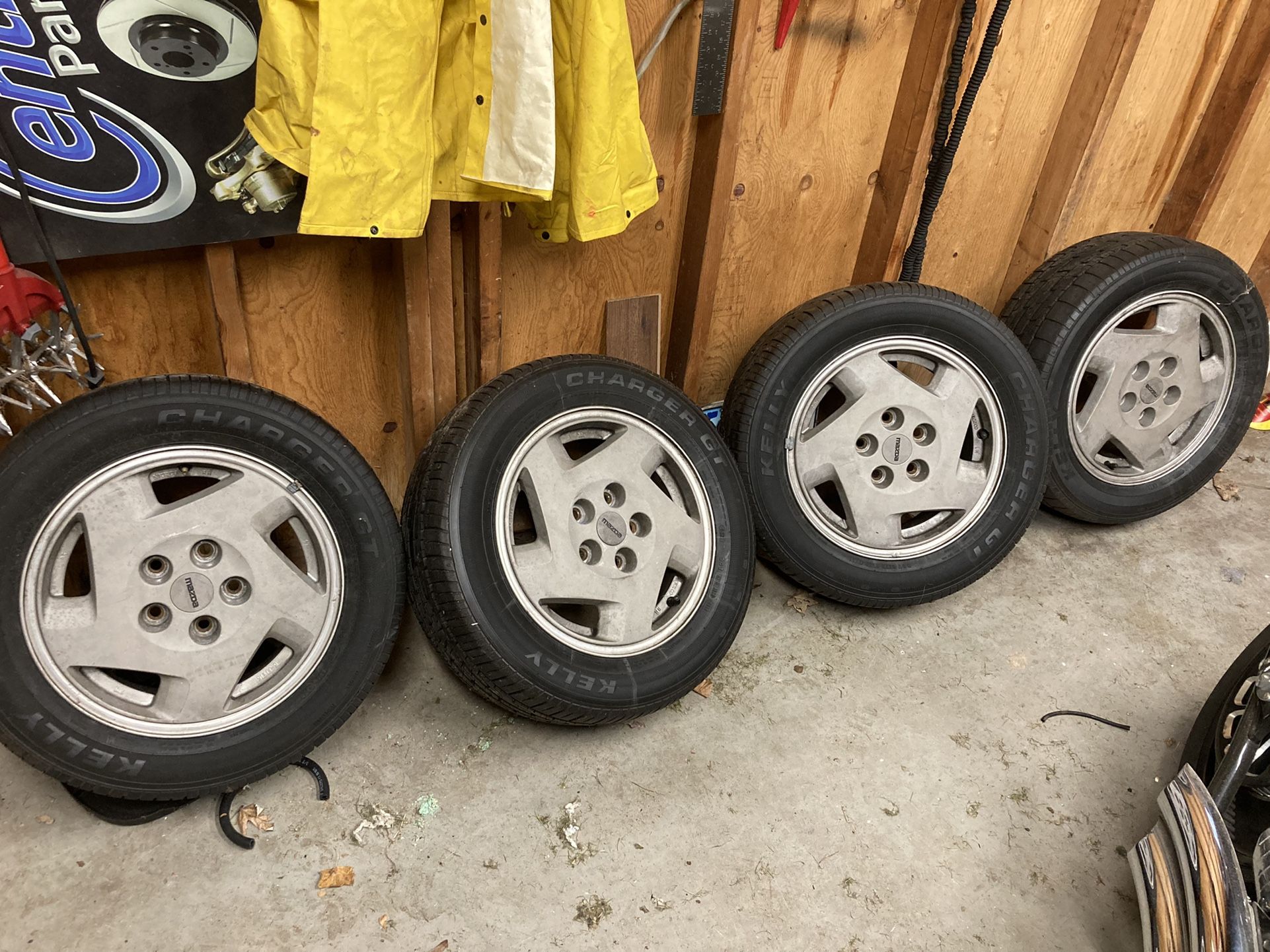 Mazda Rx7 Wheels And Tires $200 OBO