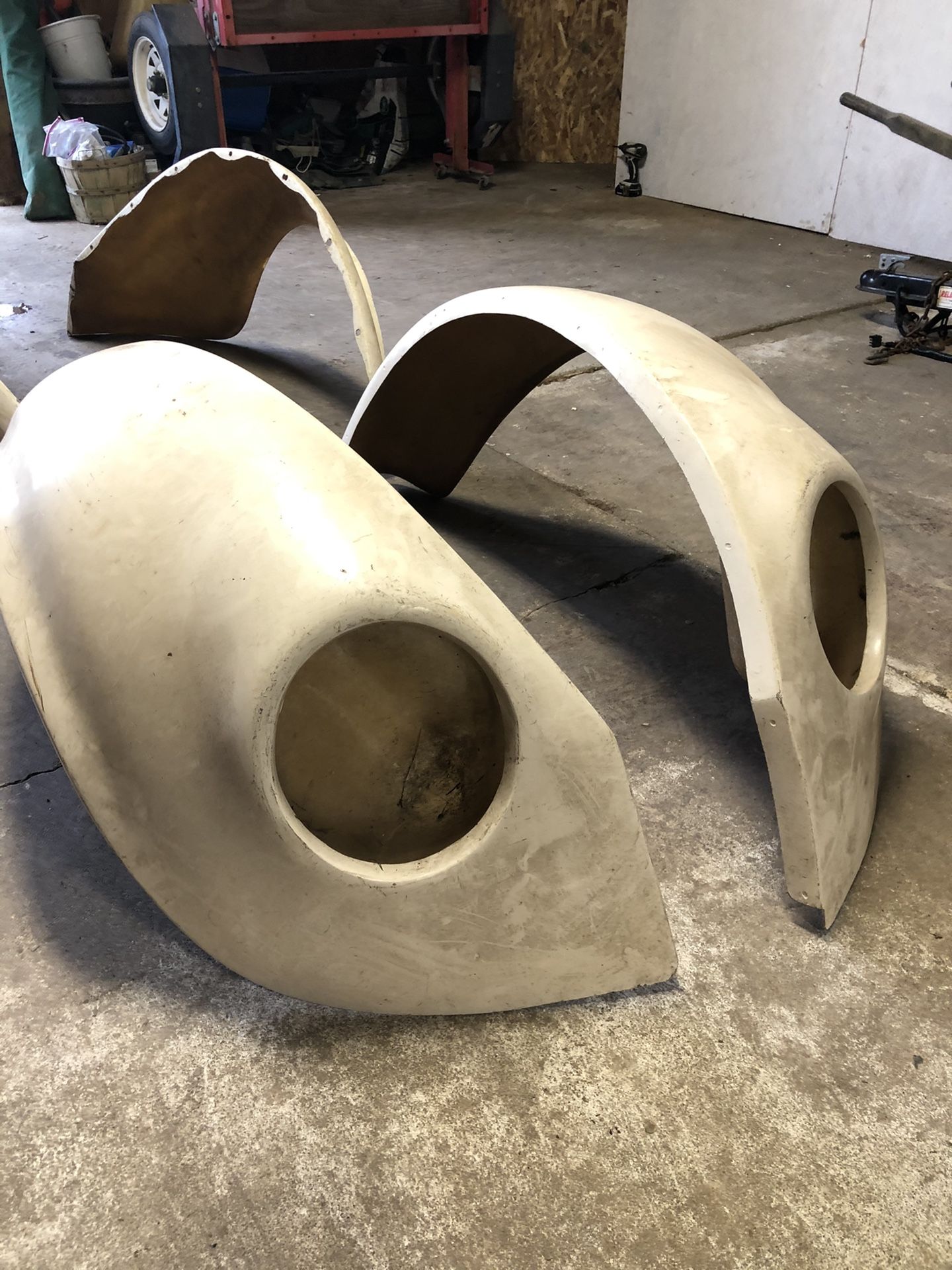 VW Bug Fiberglass WIDE fenders