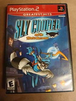 SLY COOPER PS2 GAME