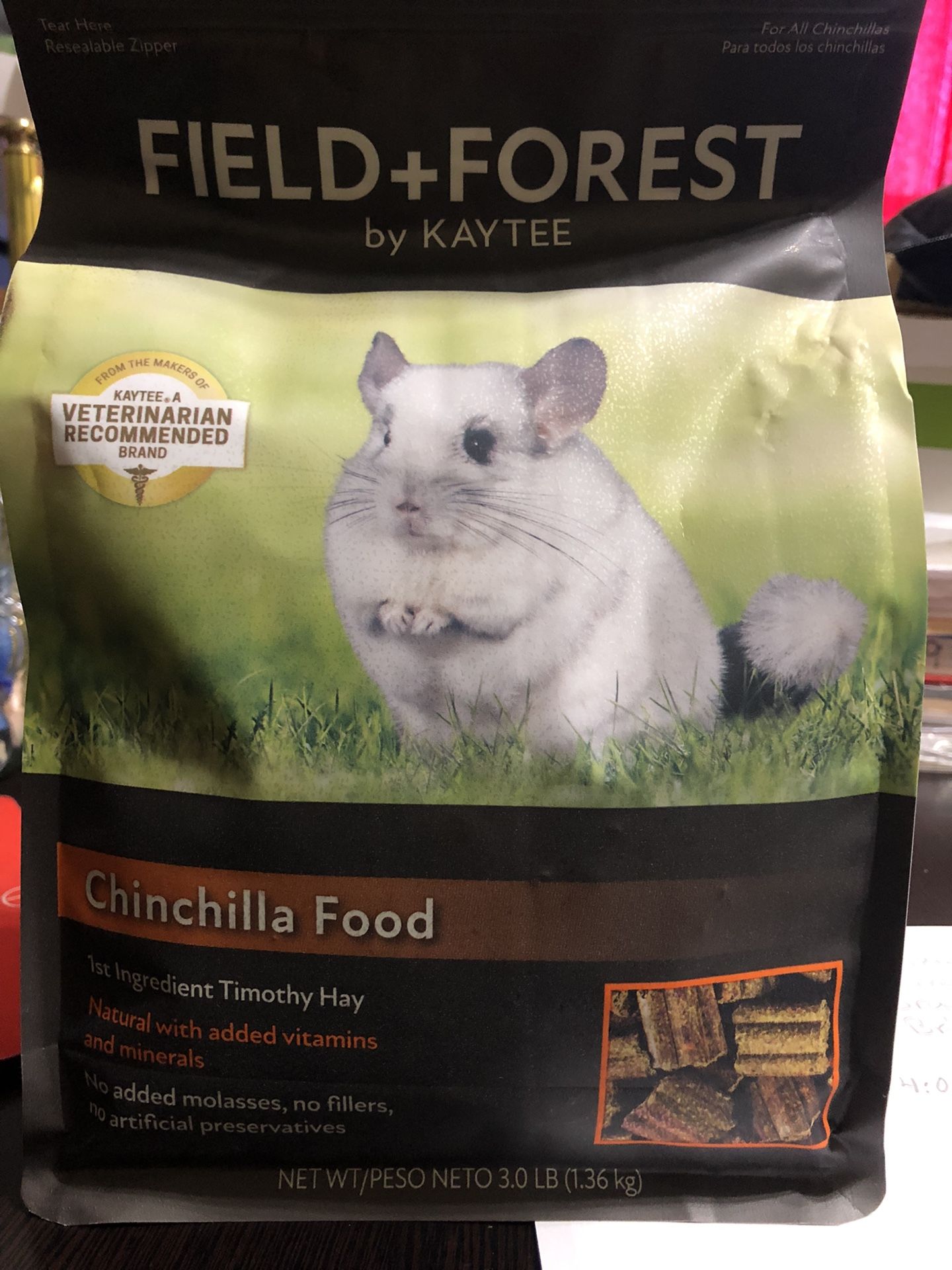 Chinchilla Food