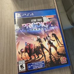 PS4 Star Trek Prodigy Supernova game