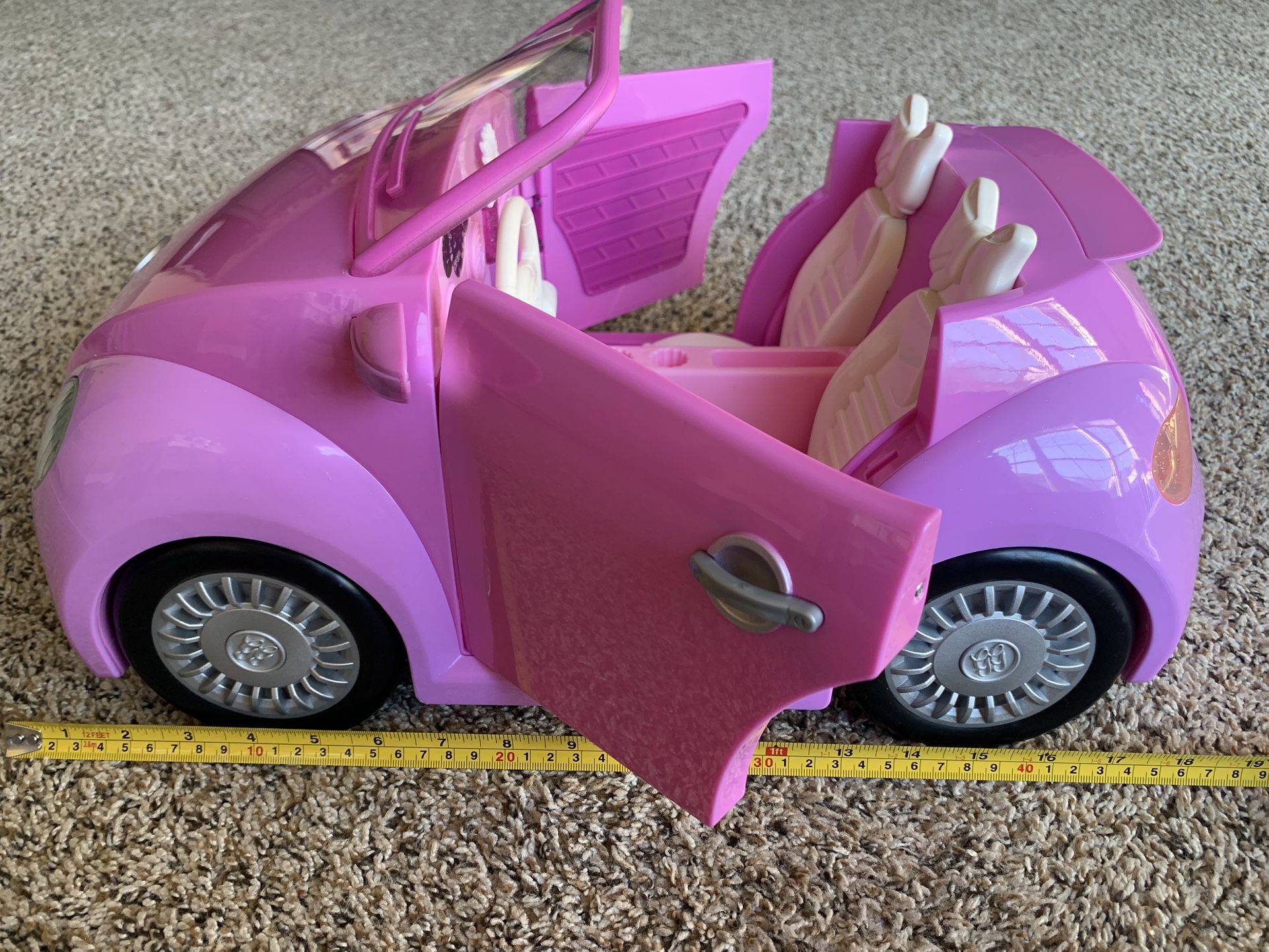 Glitter Girls-Purple Convertible Car