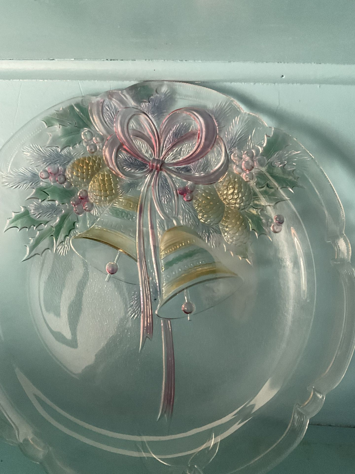 Beautiful Large Christmas Plate Please Check My Other Listings