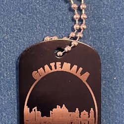 Black Guatemala Keychain