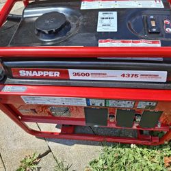 Snapper SP3500 Gas Generator.
