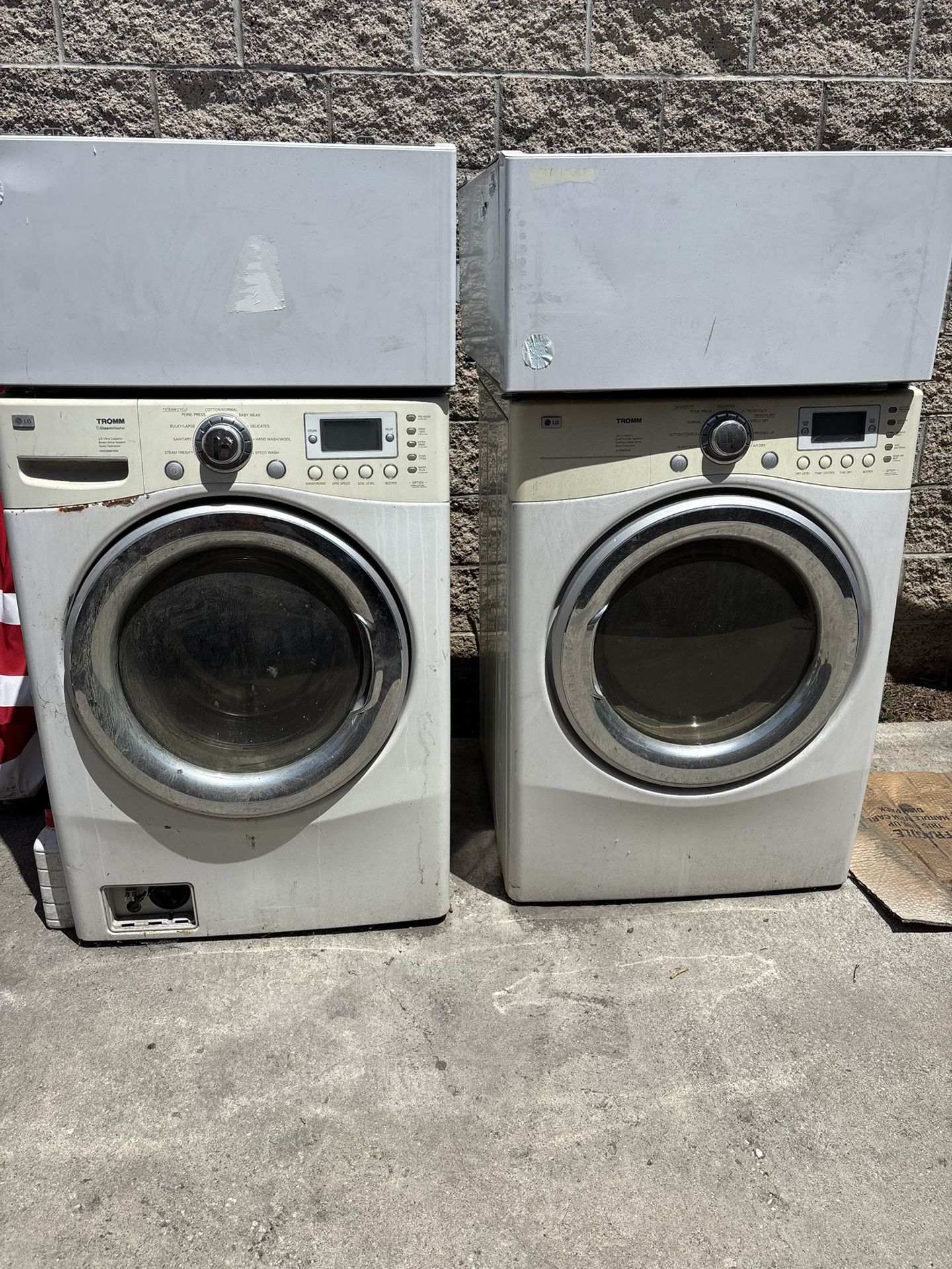 LG Washer And Dryer