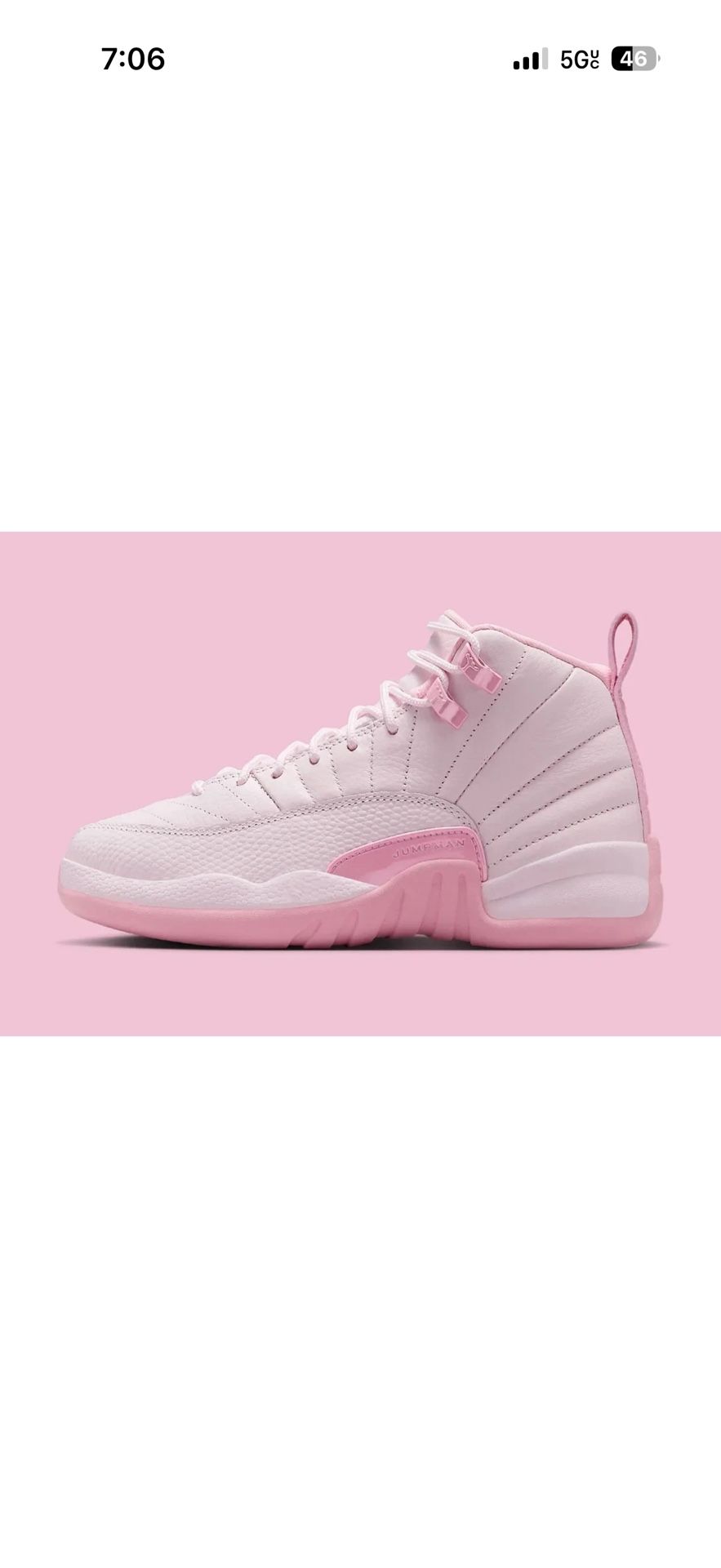 Girls Jordan 12s