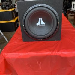 12” JL Audio speaker box