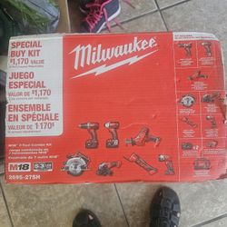 MILWAUKEE 2695-27SH 18V 7 TOOLS COMBO KIT 