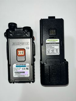 Baofeng UV-5R Radio Police Scanner (113 Programmed Channels) ($60)