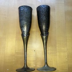 Vintage brass/copper Cups