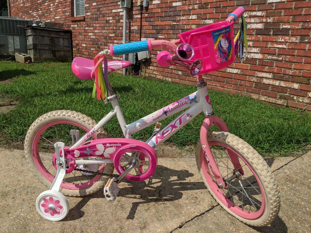Girls - NEXT Butterfly 16" BMX Bicycle 