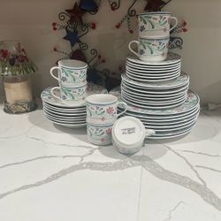 Farberware Berrywine #4324 Dish Set