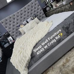 ✨️ King, Cal King, Queen Bed Frame ✨️ Furniture Sectionals, Bedrooms, Dining Avail