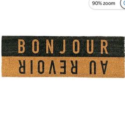 Bonjour Au Revoir Doormat
