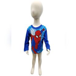 Marvel Ultimate Spider-Man Size 6 Fleece Pajama Shirt