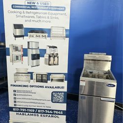 Atosa 40 Lbs Natural Gas Used Fryer 