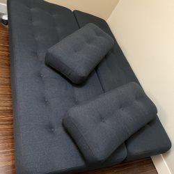 Room&Board Deco 79" Armless Convertible Sleeper Sofa