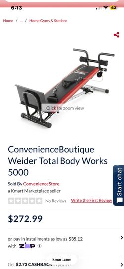 Weider bench