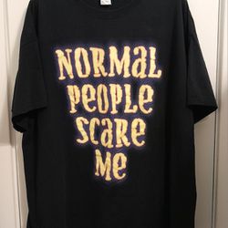 Jerzees Normal People Scare Me T-Shirt 