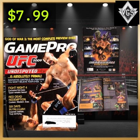 *ISSUE 248* GamePro Magazine (May 2009, UFC)
