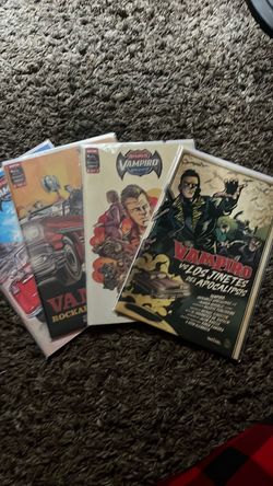 Vampiro rockabilly apocalypse comic books