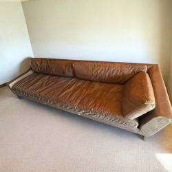 🛋  Restoration Hardware Leather Couch