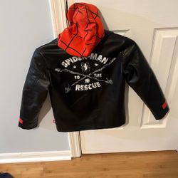 Disney Spider-Man faux leather moto jacket for kids