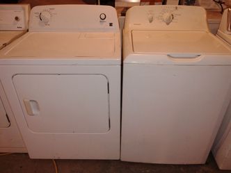 Washer and electric dryer