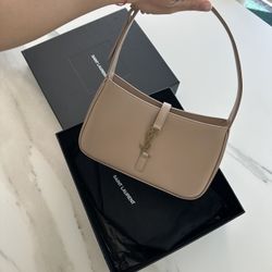 BRAND NEW YSL Hobo Bag in Beige Sand