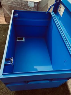 JOBSITE BOX, 48 IN W X 30 7/16 IN D X 33 7/8 IN H, 25 CU FT, RECESSED PADLOCK,