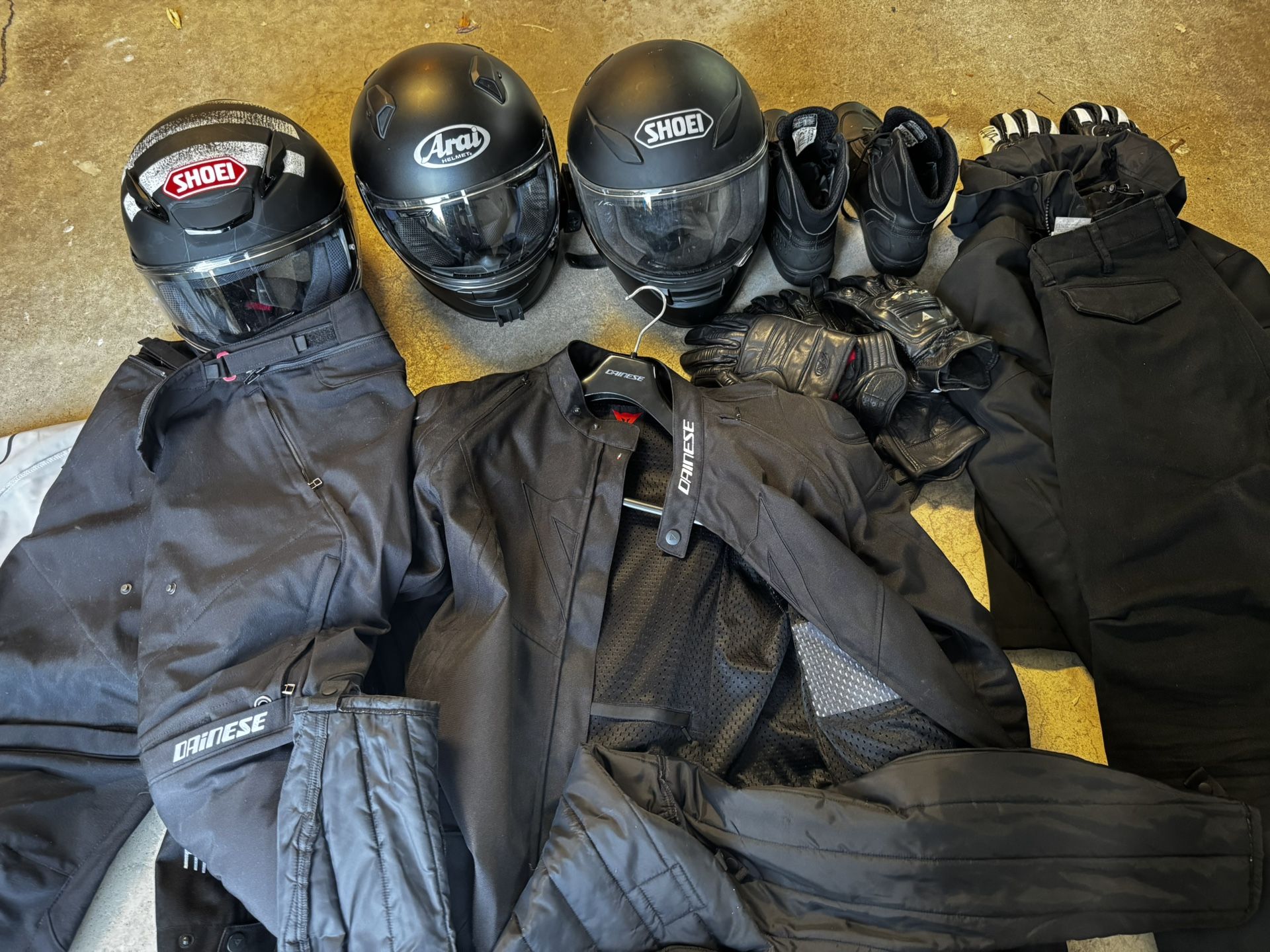 Shoei, Dainese, Arai, Ducati Motorcycle Gear