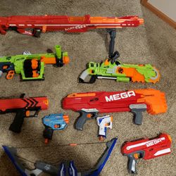 Nerf Gun Lot