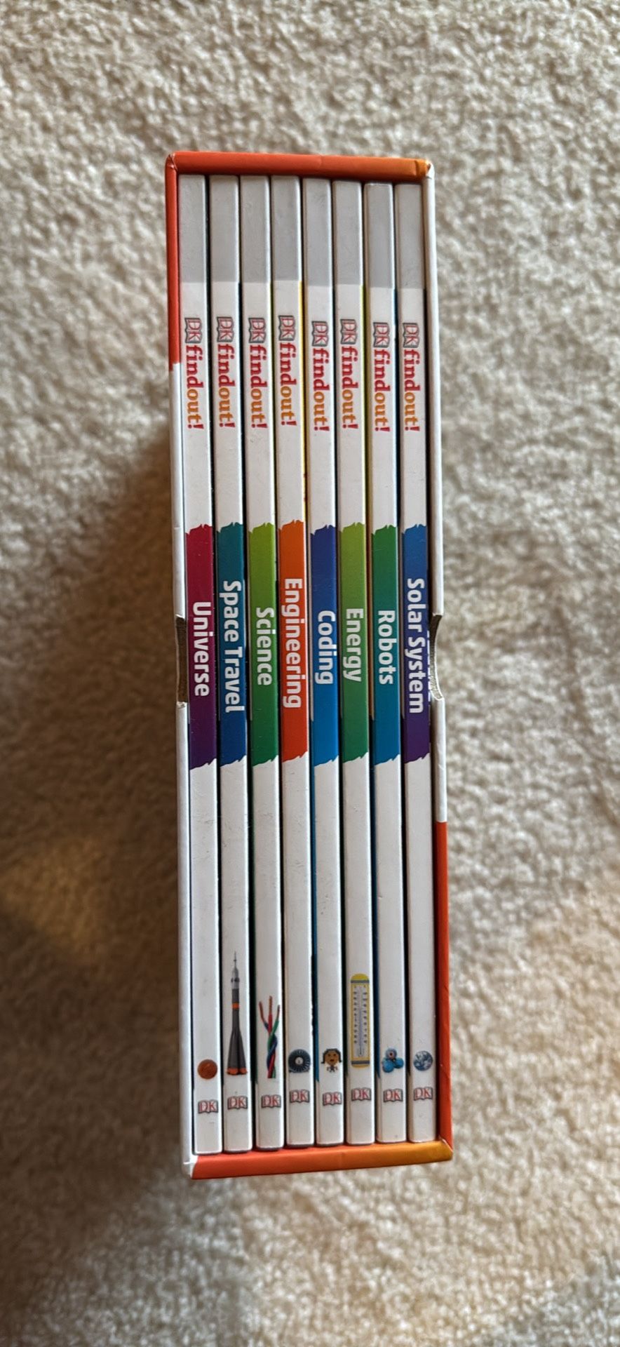 Science & Beyond set of 8 DK books 
