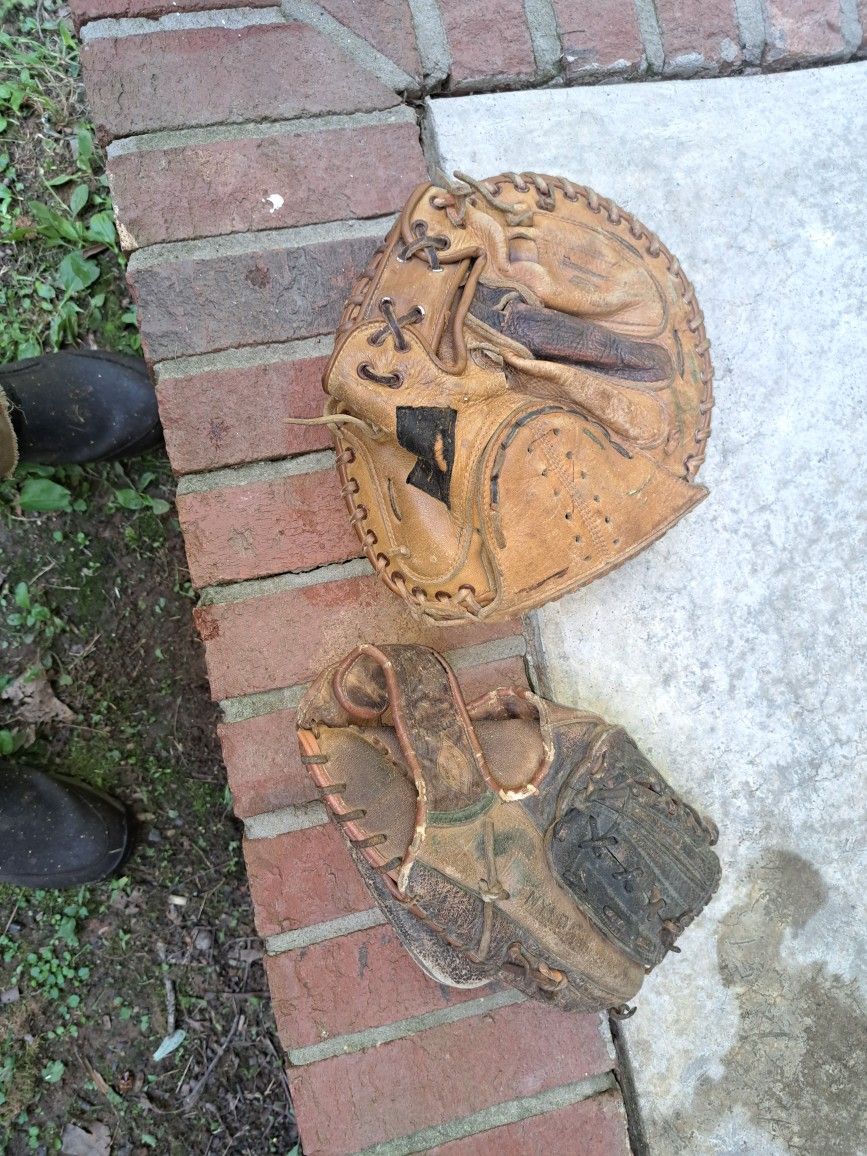 Antique Baseball Glove