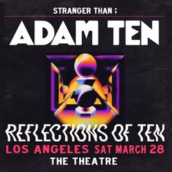 Adam Ten tonight! $75 OBO 