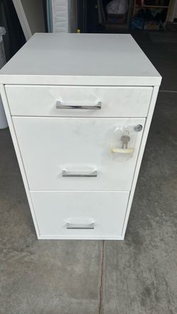 3 drawer file cabinet