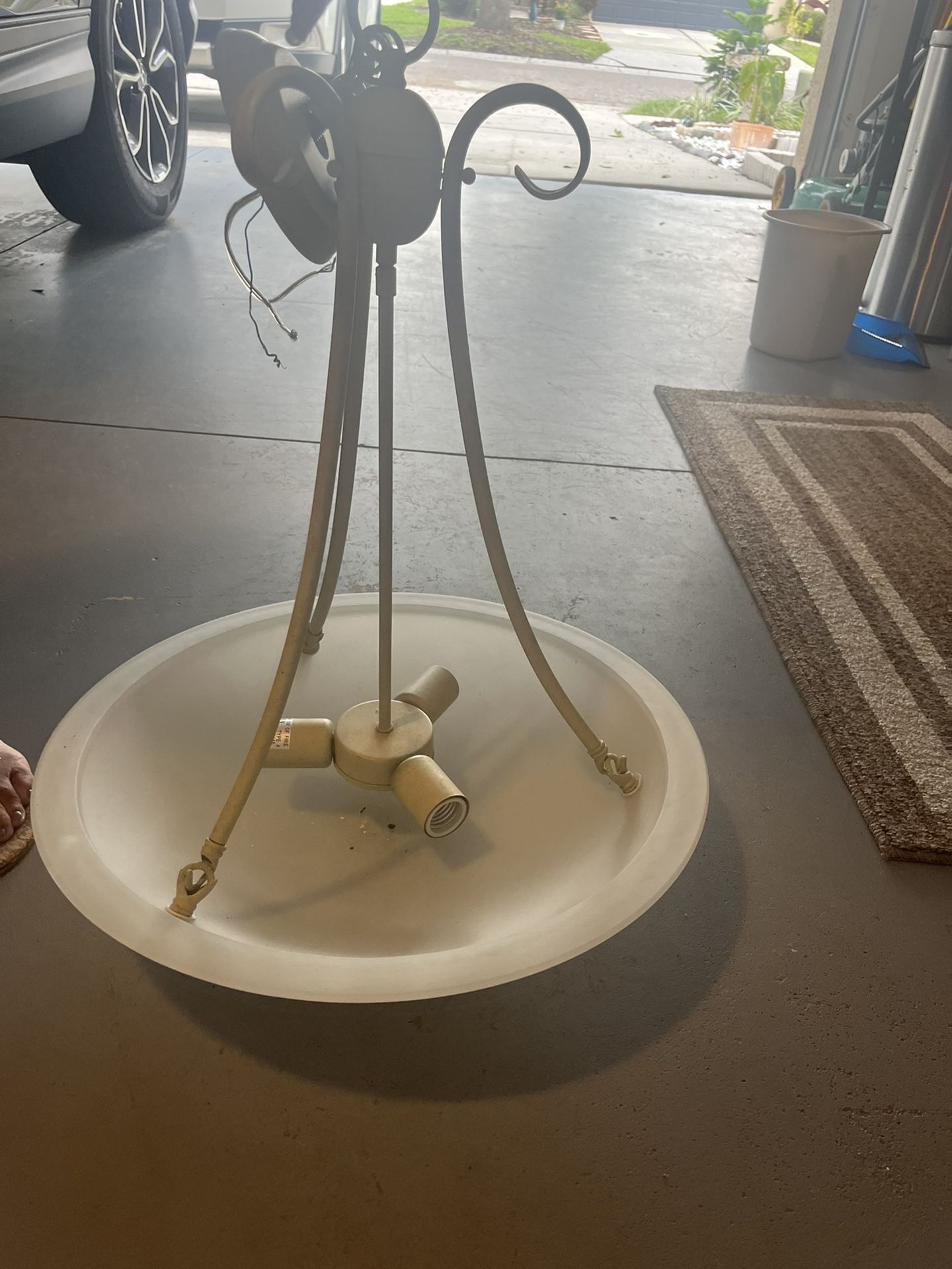 Ivory White Lamp