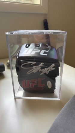 Signed Israel adesanya Glove