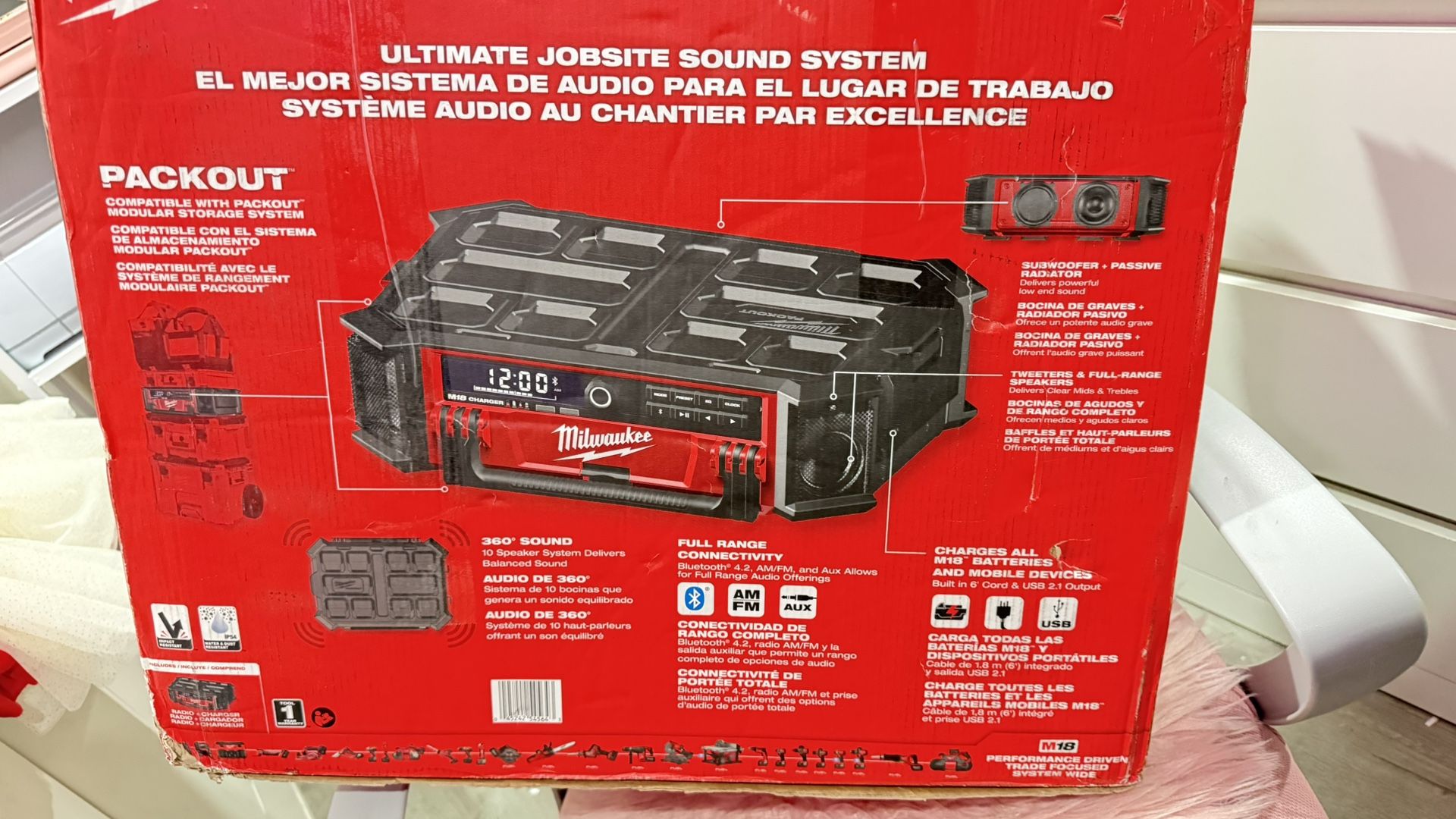 Milwaukee Packout Radio 