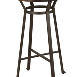 Bar Table with Elm Wood Top 