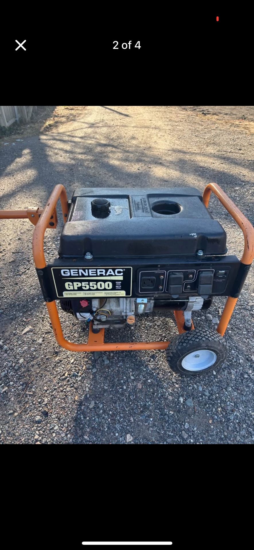 Generac GP5500 Generator