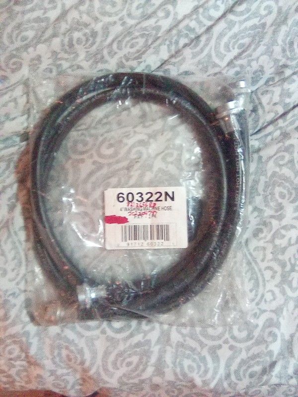 Two 4" Washing Machine Hoses