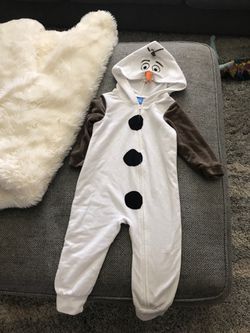 Olaf onesie size 2t
