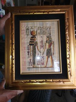 Egyptian Art on onion paper