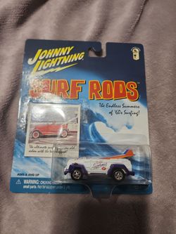 Johnny Lightning Surf Rods Surfing Supremes VW Thing 1/64 Scale